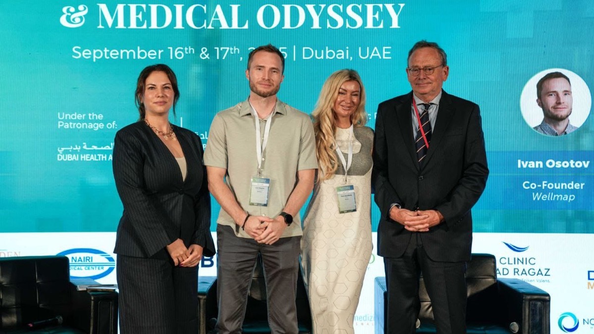 Ivan Osotov speaking at Health Tourism & Medical Odyssey, Dubai